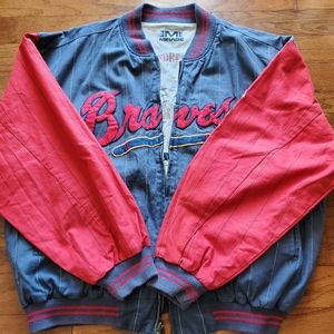 Mirage reversible atlanta braves jacket